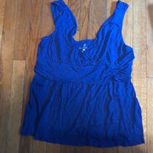Royal blue tank top